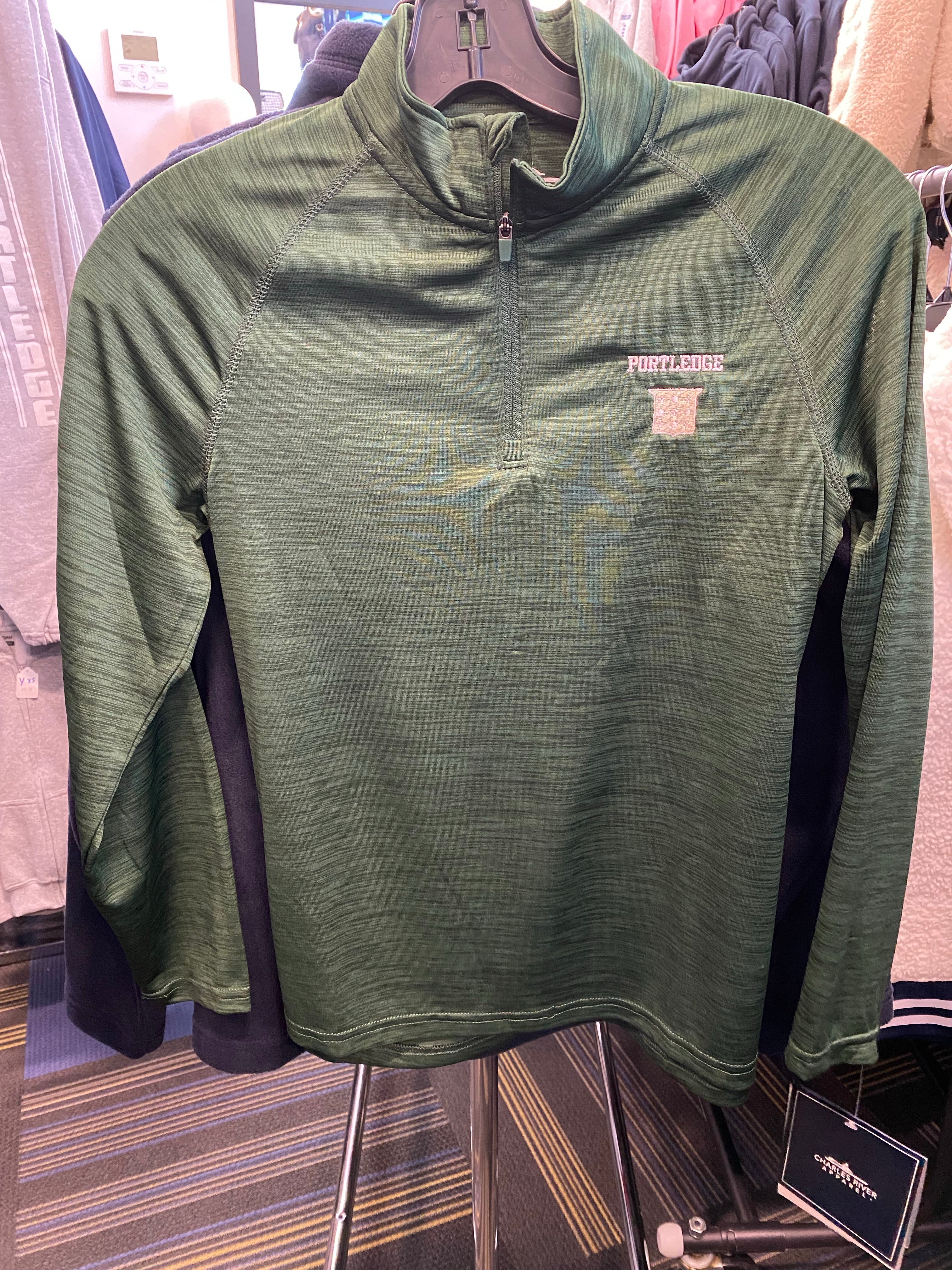 Charles River Youth Space Dye Performance Pullover