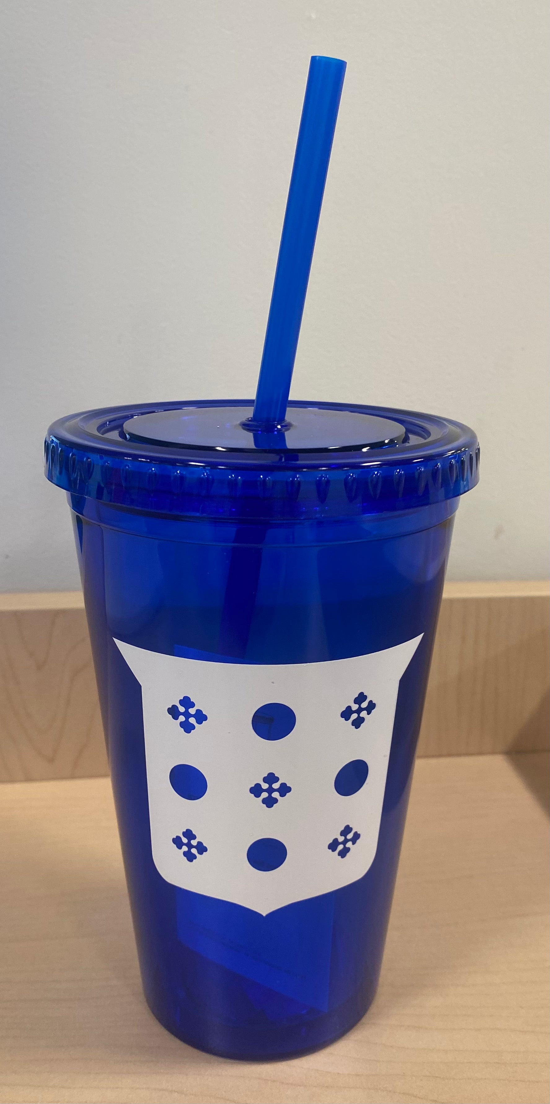 Acrylic Cup with Straw