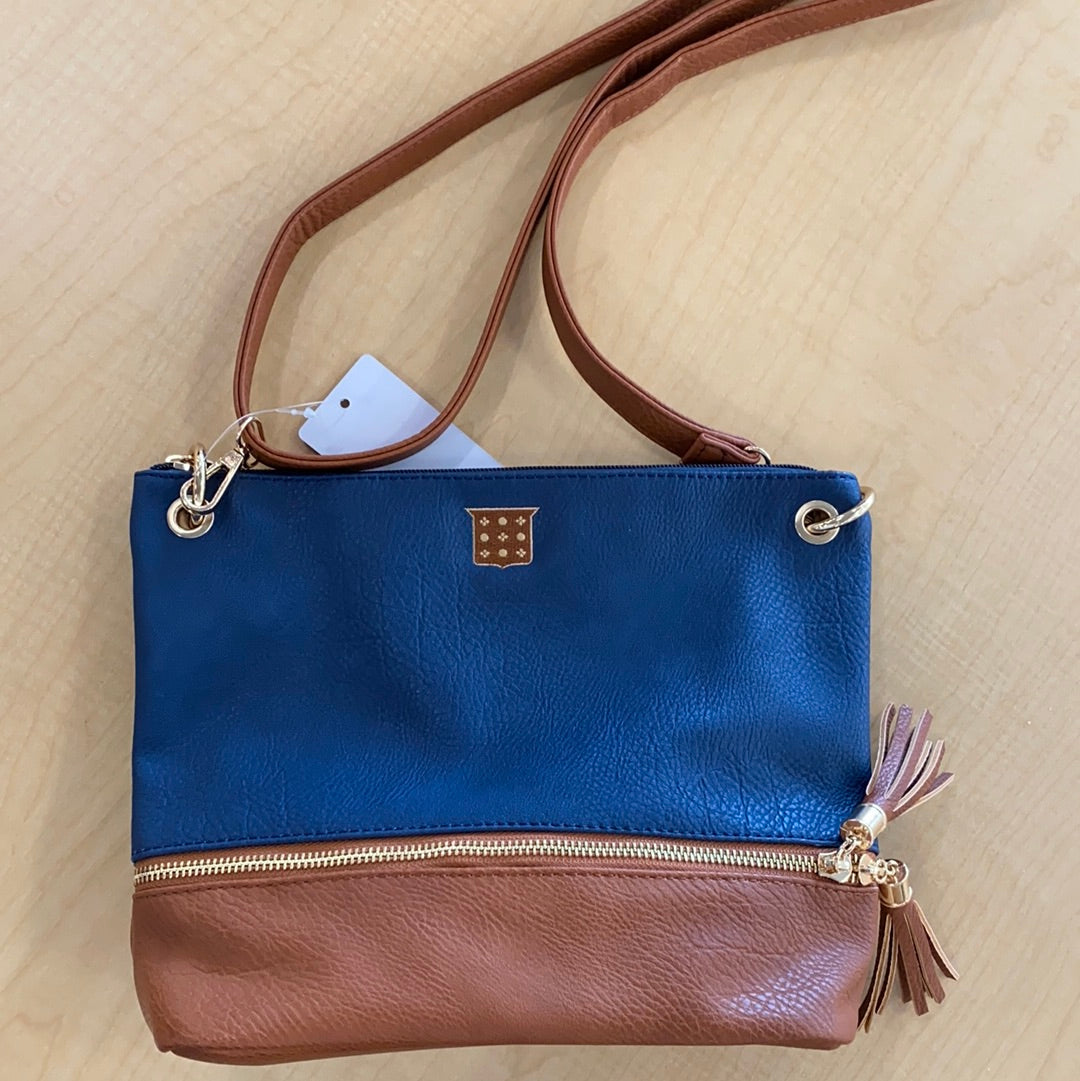 Vegan Leather Sling Purse, Assorted
