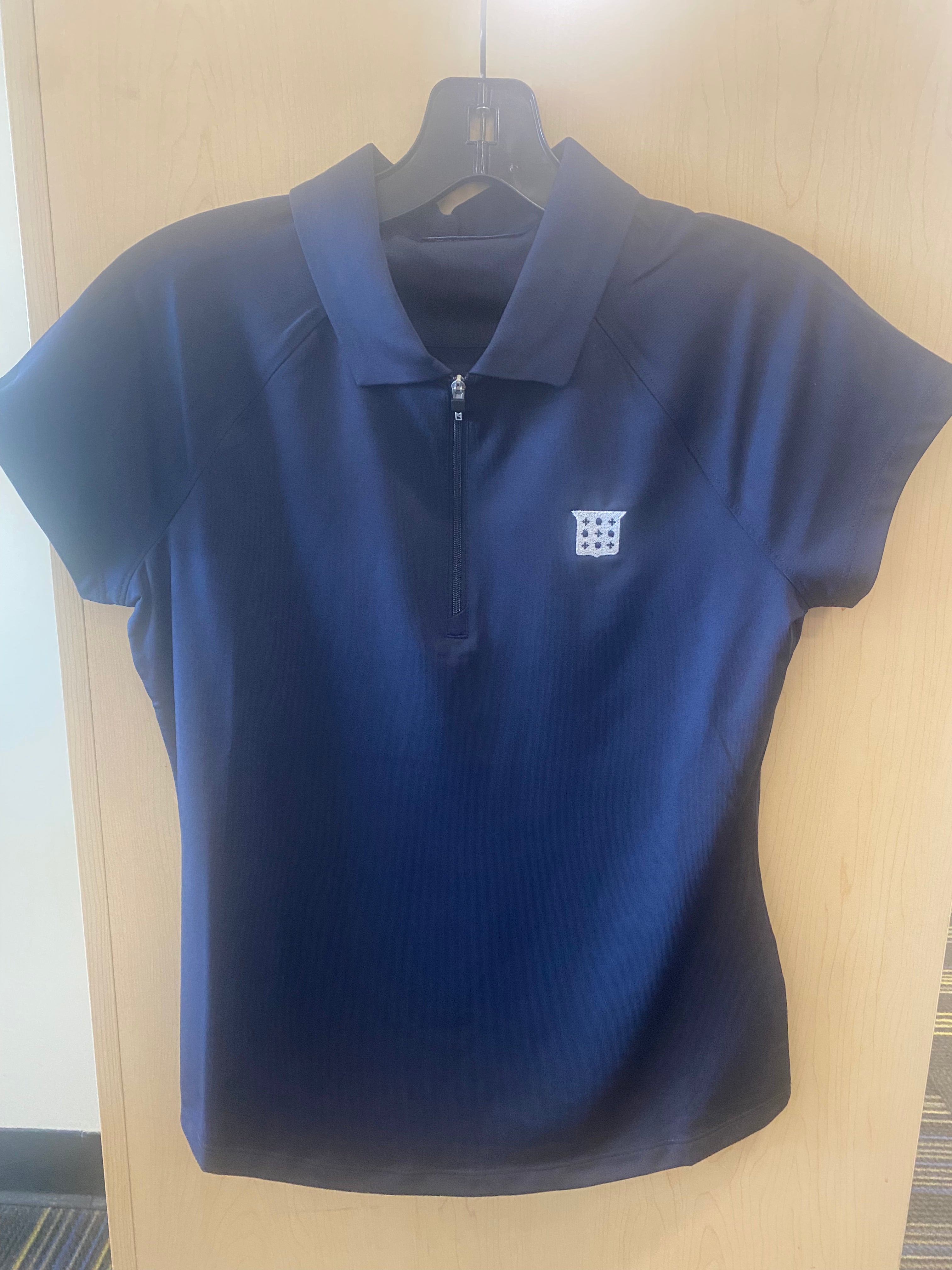 Cutter and Buck Ladies SS Polo Shirt w/zipper