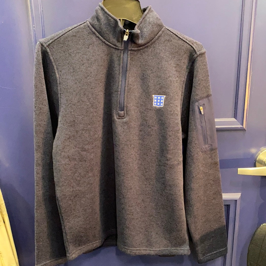 Charles River Men's Heathered Fleece 1/4 Zip